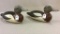 Lot of 2 Widgeon Drakes-Standard Glass Eye-Mason