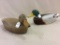 Pair of Mallard Decoys by Richard Engelman