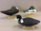 Lot of 3 Duck Decoys Including Coot, Golden