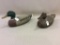 Lot of 2 Unknown Decoys Including Mallard