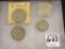 Set of 4 Nazi Era Coins (Showcase Not Included)