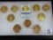 Lot of 10 REPLICA Coins