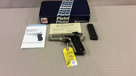 Smith & Wesson Model 459 9 MM Pistol-4 In. Brl