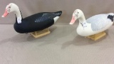 Lot of 2-Snow Goose (1989) & Blue Goose