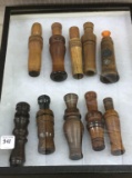 Lot of 10 Various Duck & Game Calls Including