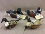 Lot of 4 Various Contemp. Decoys Including