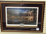 Sm. Signed Terry Redlin  Art Center Print-