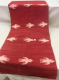 Red Southwest Design Blanket