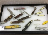 Group of 15 Folding Pocket Knives Including