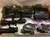 Group of 4 Various Gun Scopes Including