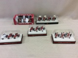 Lot of 5 Farmall IH Tractor Sets-NIB Including