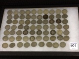 Collection of Approx. 69 V Nickels