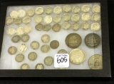 Collection of Coins Including 30 Liberty Dimes-