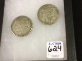 Lot of 2-1889 Carson City Coins-Believed to