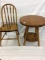 Lot of 2 Wood Furniture Pieces