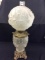 Satin Glass Success Dbl Globe Kerosene Lamp