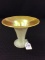 Steuben Gold Aurene Calciate Vase