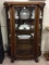 Curnved Glass China Cabinet