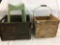 Lot of 3 Primitives Including Old Wood & Metal