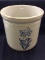 4 Gal Crock Front Marked Western Stoneware