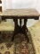 Victorian Chocolate Marble Top Parlor Table