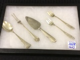Set of 5 Sterling Silver Flatware Pieces