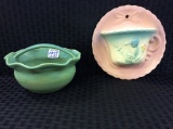 Lot of 2 Pottery Pieces Including