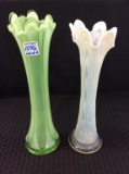 Lot of 2-12 Inch Vases Including