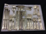 Group of Various Silverplate Flatware Including