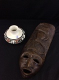 Lot of 2 Including American Indian Vessel