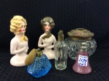 Lot of 6 Ladies Dresser Accessories