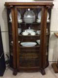 Curnved Glass China Cabinet