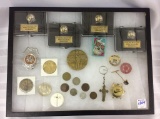 Collection of Trinkets Including WW II