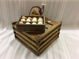 Group of Egg Collectibles Including
