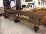 Very Long Wood Bench (Approx. 10 Feet 4 Inches)