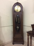 Beautiful Grandfather Keywind Clock