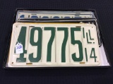 Colledtion of Old License Plates including
