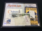 Collection of Car Booklets including