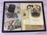 Collection of Civil War collectibles