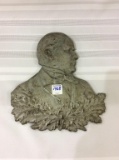 Cast Iron President McKinley Plaque
