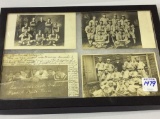 Lot of 4 Old  Photo Postcards of Various Sports