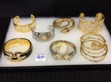 Collection of Ladies Costume Jewelry Bracelets