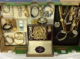 Box Filled w/ Many Ladies Wrist Watches Including