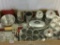 Box of Vintage Child's Pots, Pans & Bakeware