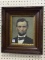 Antique Framed Lincoln Picture