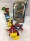 Lot of 3 M&M Toy Candy Dispensers Including 2