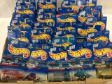 Collection of 30 Hot Wheels by Mattel-