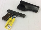 Colt Automatic 32 Cal Pistol w/ Holster