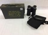Metal Ammo Box w/ Brass Cartridges