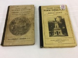 Lot of 2 Books Including Prairie Farmer's Farm